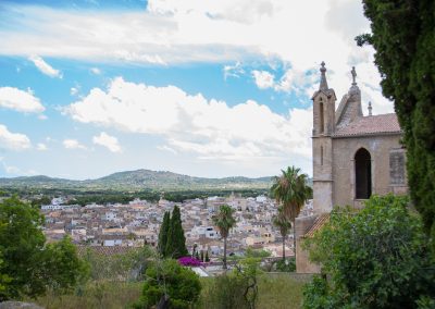 Arta - Blick über die Dächer Mallorca