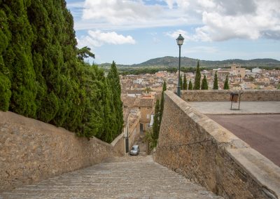 Arta - Blick von der Kirche Transfiguració del Senyor auf die Stadt Mallorca