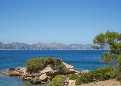 Mallorca Mirador de la Victoria - Badebucht auf dem Weg