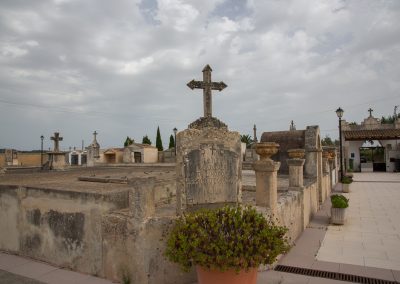 Petra - Der Friedhof Mallorca