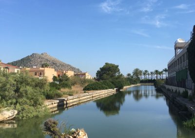 Port d'Alcudia auf dem Weg zu Europca - Mallorca