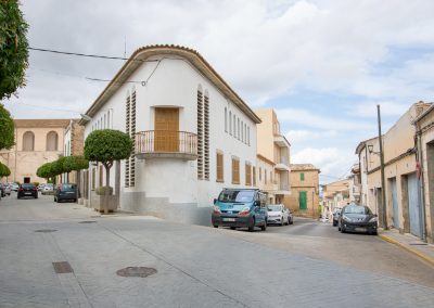 Santa Margalida - auf dem Weg zur Kirche Mallorca