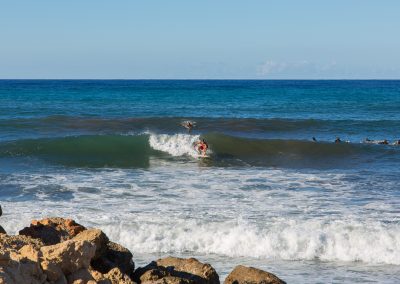 Son Serra de Marina - Surfer bei der Arbeit Mallorca