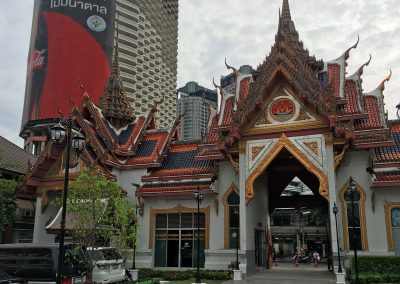 Bangkok – Wat Yannawa Eingang