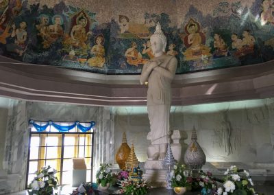 Chiang Mai - Doi Inthanon - Buddha-Statue in der Queen Pagoda