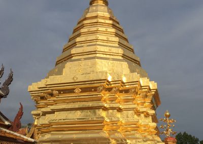 Chiang Mai - Wat Phra That Doi Suthep - Goldene Chedi