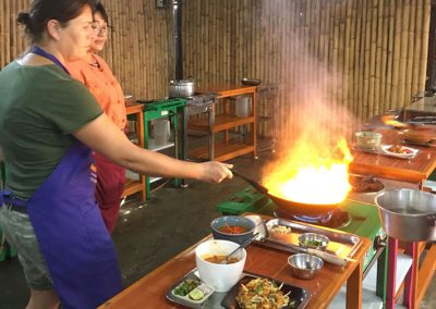 Chiang Mai - Kochkurs - Ich beim Kochen