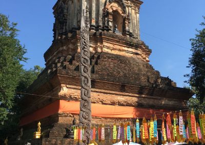 Chiang Mai - Wat Lok Molee - Chedi