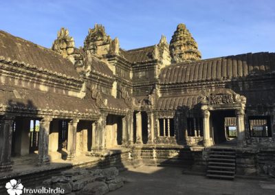 Siem Reap - Angkor Wat - Innenhof des Tempels