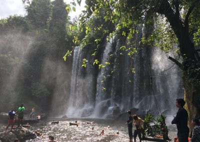 Siem Reap - Wasserfall am Kulen Mountain