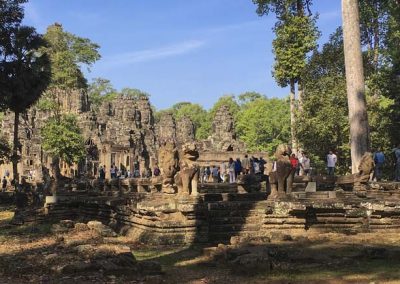 Bayon Tempel - Außenansicht