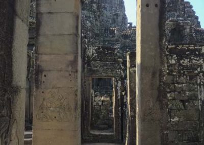 Bayon Tempel - Durchgang im äußeren Teil des Tempels