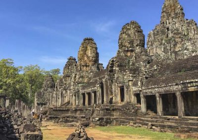 Bayon Tempel - Tempelanlage mit Türmen