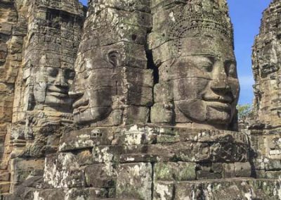 Bayon Tempel - Türme mit Gesichtern