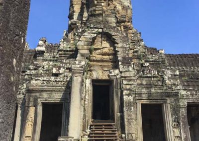 Bayon Tempel - Turm mit Gesichtern