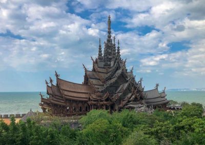 The Sanctuary of Truth Pattaya Außenansicht