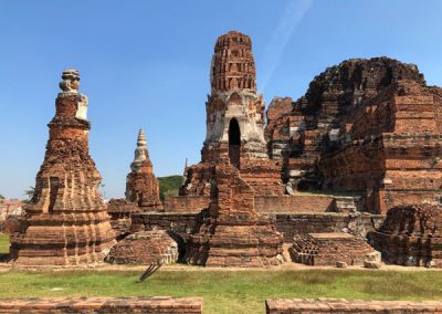 Ayutthaya Wat Mahathat - Prang und Chedi