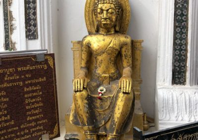 Ayutthaya Wat Na Phra Men - Statue