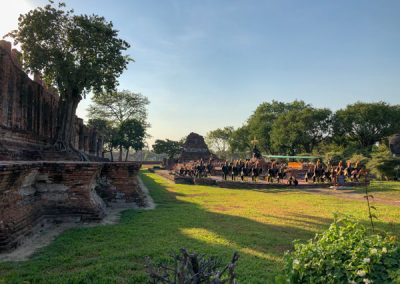 Ayutthaya Wat Thammikarat - Gartenanlage