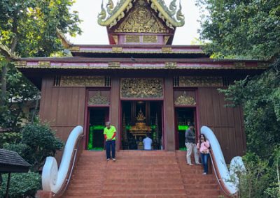 Chiang Rai Wat Phra Kaeo - Eingang