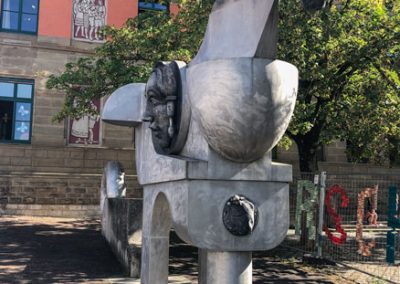 Bietigheim-Bissingen - Pferdeskulptur an der Hillerstraße