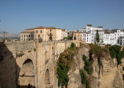 Blick vom Mirador de Ronda auf die Puente Nuevo