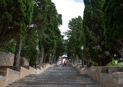 Arta - der Weg zum Santuari de Sant Salvador