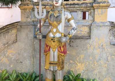 Statue auf dem Gelände des Vat Nong Sikhounmuang in Luang Prabang
