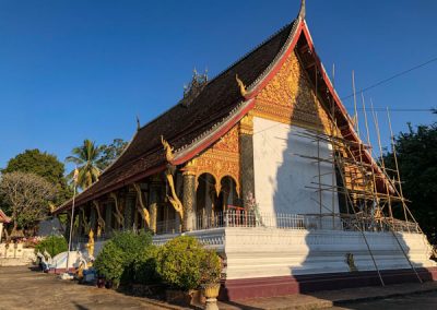 Wat Mahathat in Luang Prabang: Rückansicht