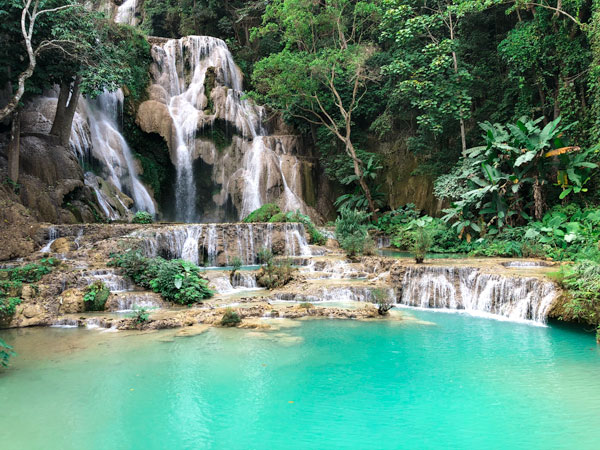Kuang Si Wasserfall Laos