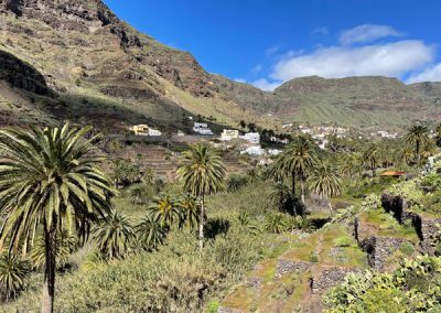 Wandern auf La Gomera: Rundwanderung El Guro - Los Granados: Kurz vor Chele