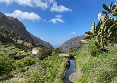 Wandern auf La Gomera: Rundwanderung El Guro - La Vizcaina: Wasserschutzgebiet