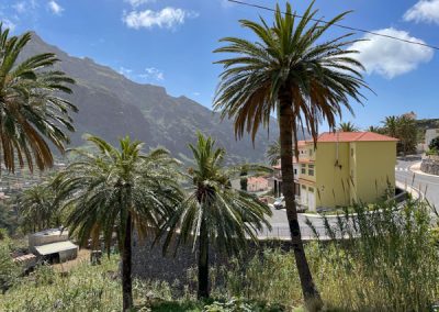 Wandern auf La Gomera: Rundwanderung El Guro - La Vizcaina: Blick von Lomo de Balo