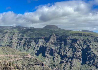 Blick auf den Fortaleza de Chipude