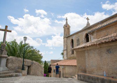 Arta - Blick auf die Kirche Transfiguració del Senyor Mallorca