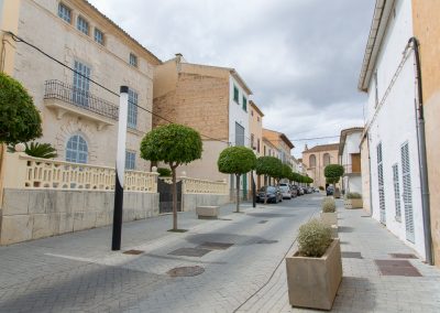 Santa Margalida - auf dem Weg zur Kirche Mallorca