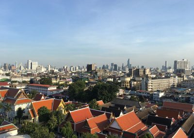 Bangkok - Golden Mount Wat Saket - Blick von oben