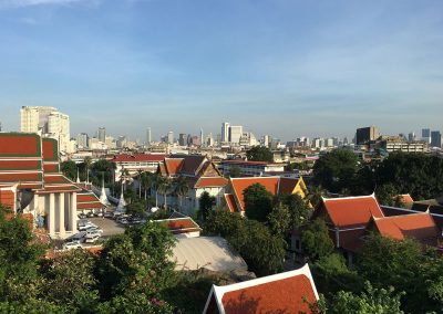 Bangkok - Golden Mount Wat Saket - Blick von oben