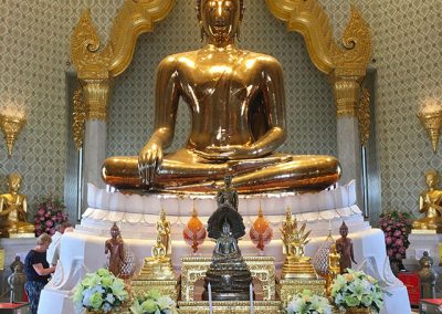 Bangkok - Wat Traimit - Goldene Buddha-Statue