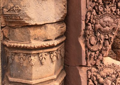 Angkor - Banteay Srei - filigrane Details