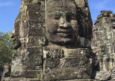 Bayon Tempel - Turm mit Gesichtern