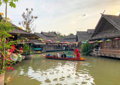 Pattaya Floating Market - Bootsfahrt