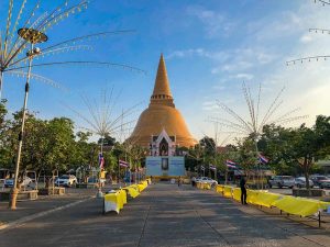 Phra Pathom Chedi - Haupteingang - Nakhon pathom