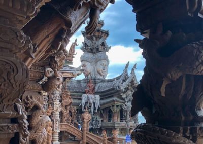 The Sanctuary of Truth Pattaya - Blick auf Eingang