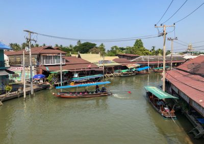 Amphawa Floating Market - Railway market