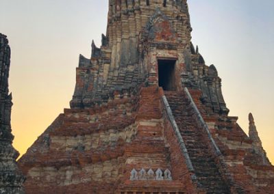 Ayutthaya - Wat Chai Watthanaram - zentraler Prang