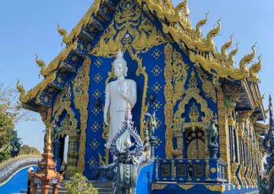 Chiang Rai Blauer Tempel - Rückseite