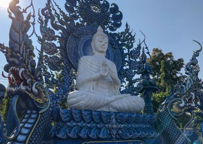 Chiang Rai Blauer Tempel - Buddha-Statue