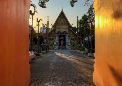 Chiang Rai Wat Phra Sing - Eingang