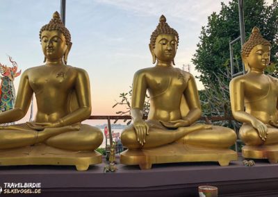 Goldenes Dreieck - Buddha-Statuen im Park